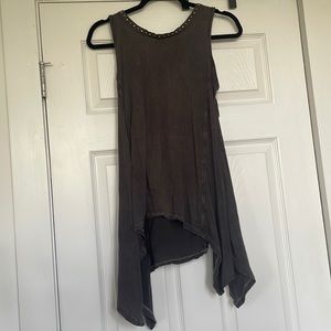 Distressed rock & republic tank top
